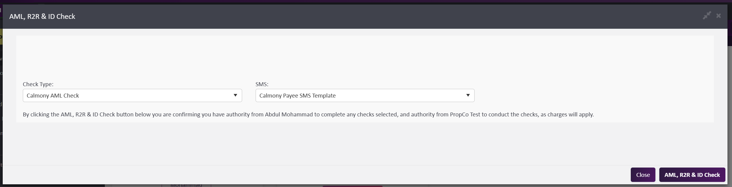 calmony aml check screen.png